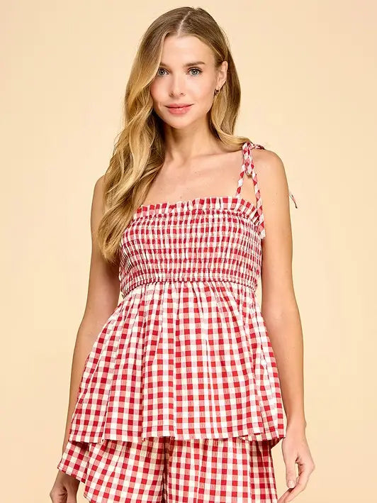 Gingham Getaway Set