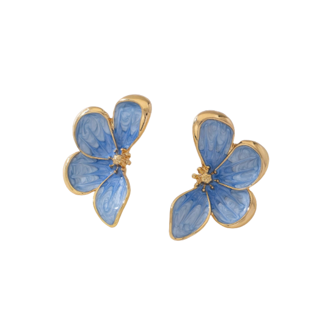 McKenna Enamel Flower Studs