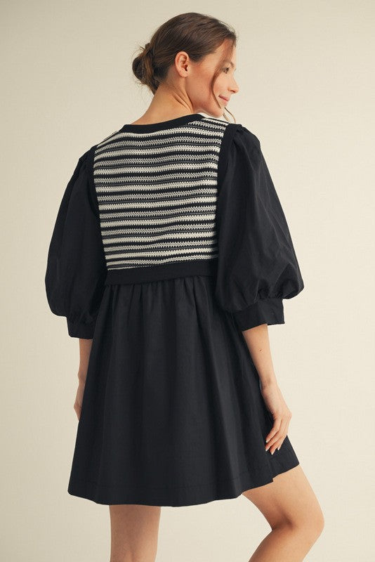 The Defined Darling Mini Dress