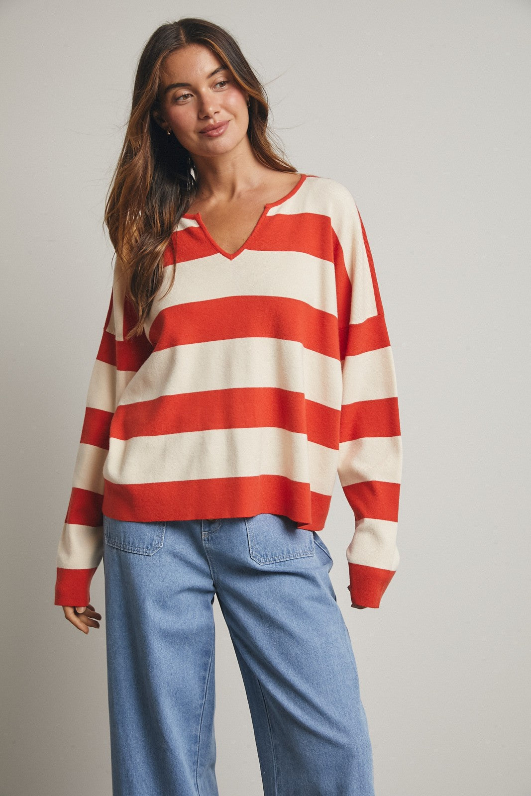 Harbor Knit Striped Sweater