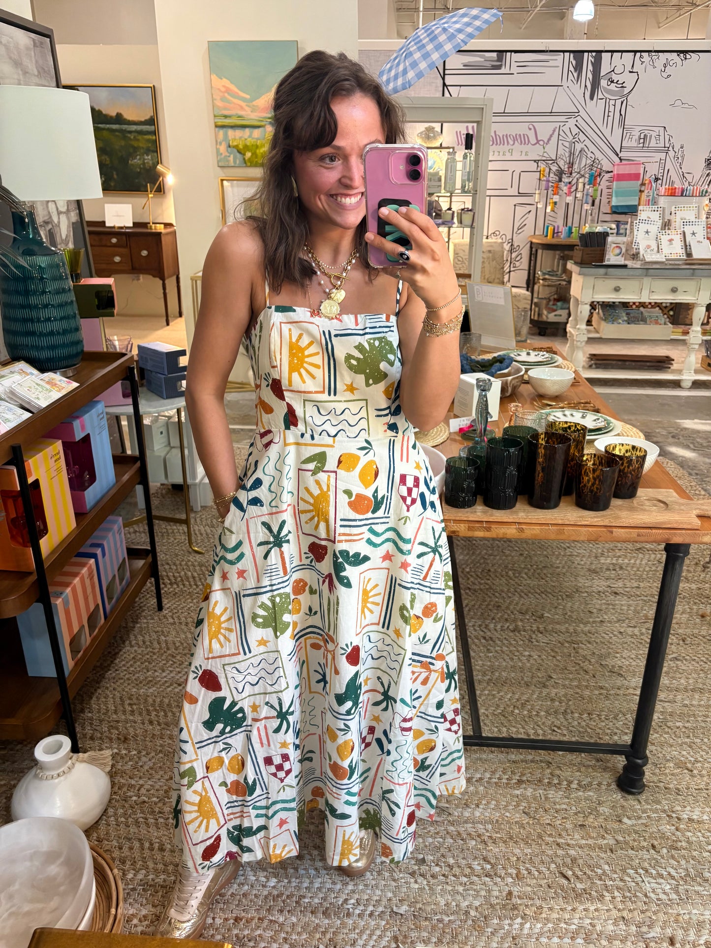 The Mosaic Midi Dress