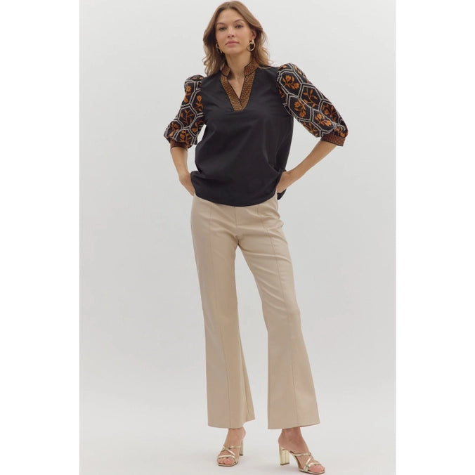 Garden Embellish Embroidered Top