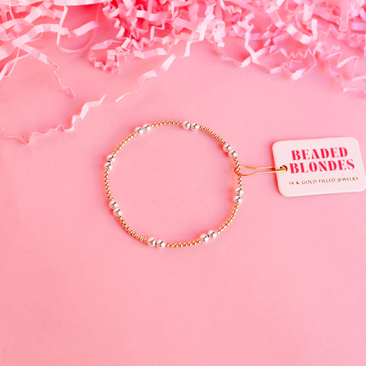 Leah Bracelet in Mixed Metals