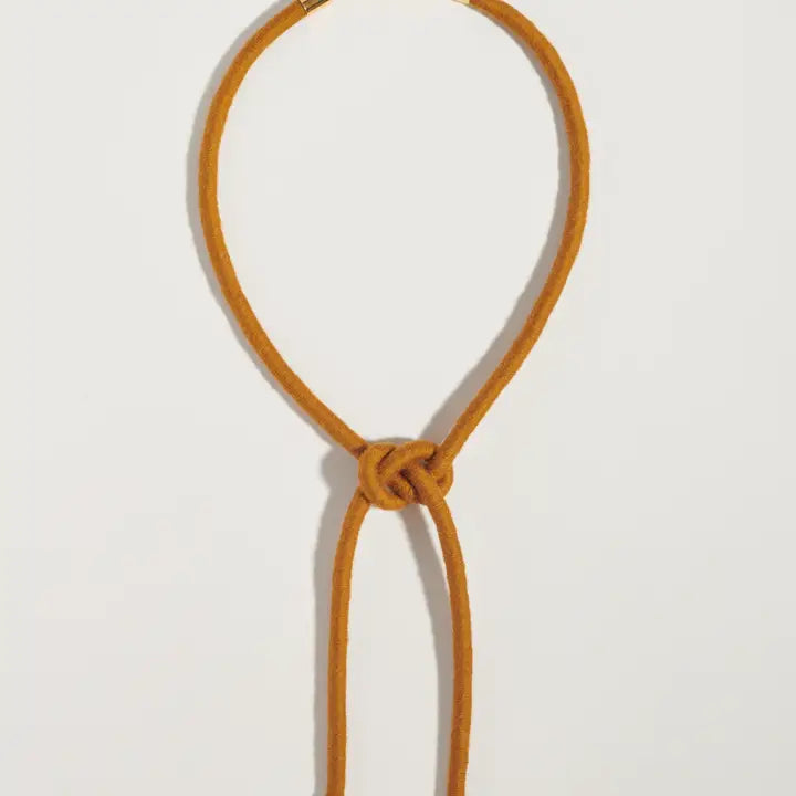 Tallulah Shoelace Square Knot Bolo