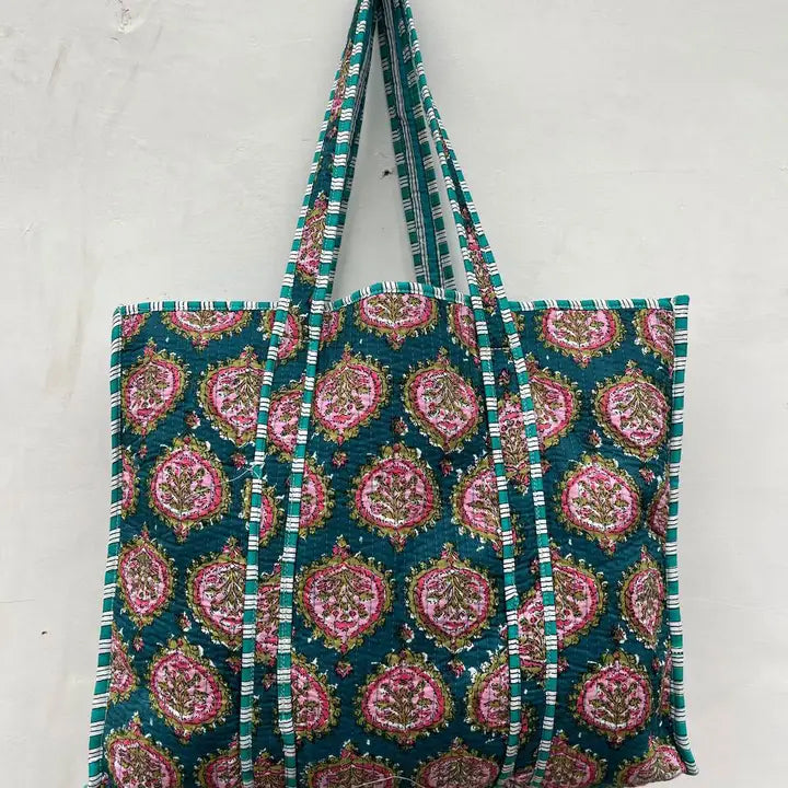 The Heirloom Tote Qulited Bag