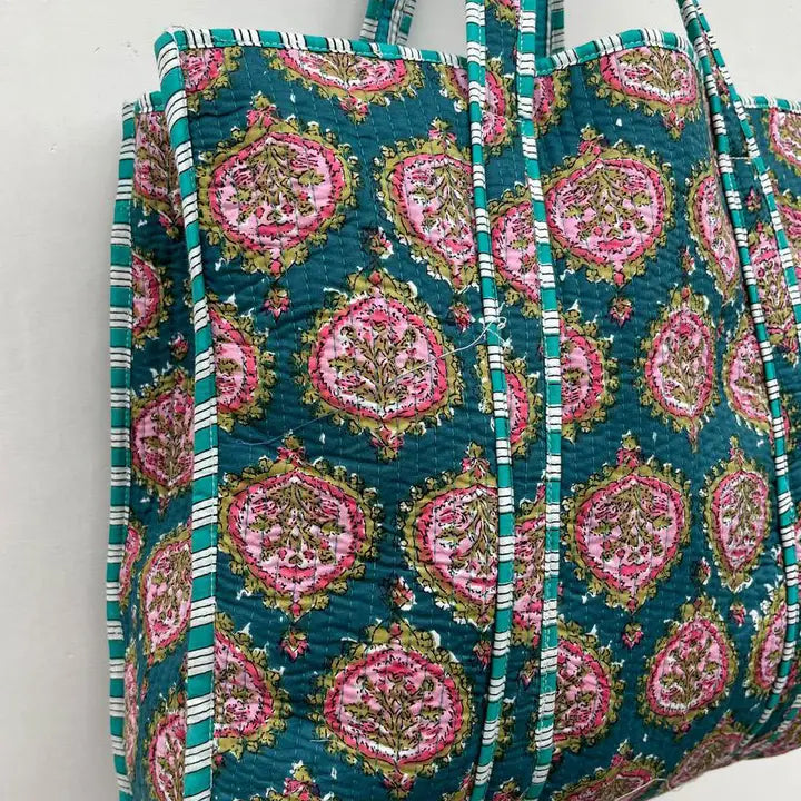 The Heirloom Tote Qulited Bag