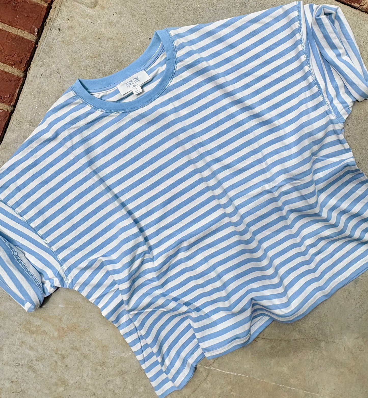 The Throw-On Striped Tee