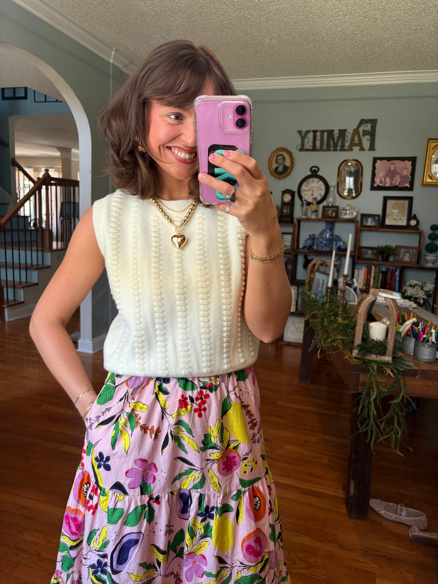 Breezy Knit Textured Top