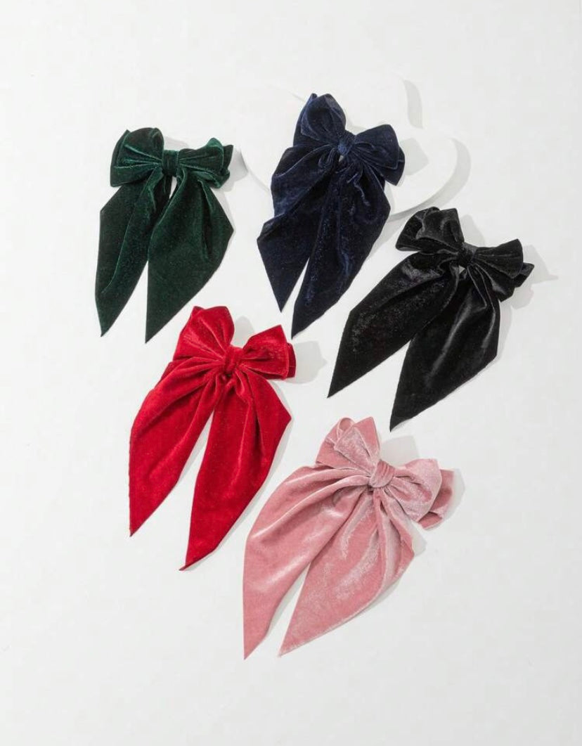 Velvet Butterfly Cip Bow