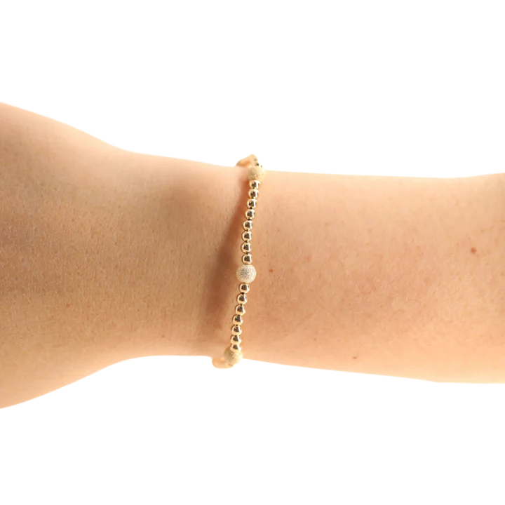 Madi Beaded Bracelet in Gold