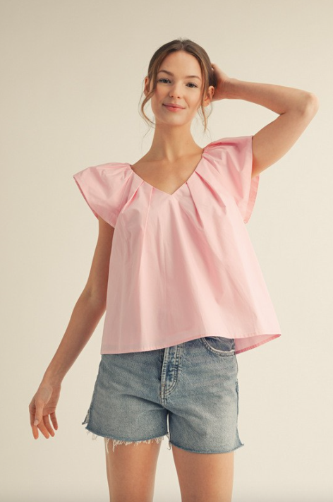 Flair Affair Ruffled Top