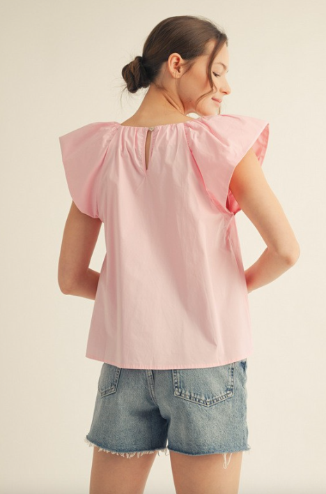 Flair Affair Ruffled Top