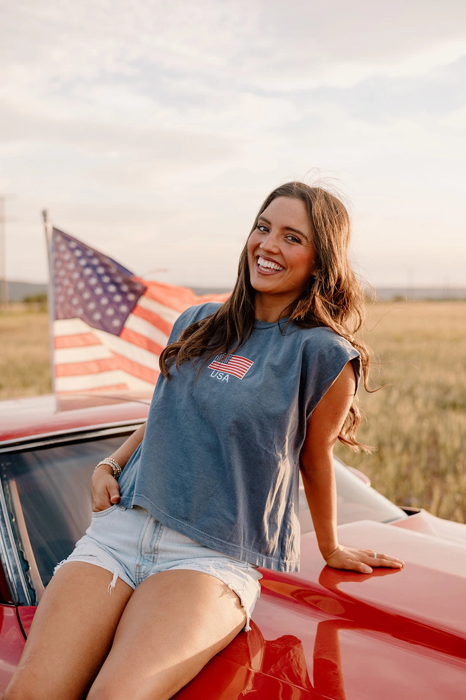 Made in the USA Muscle Tee