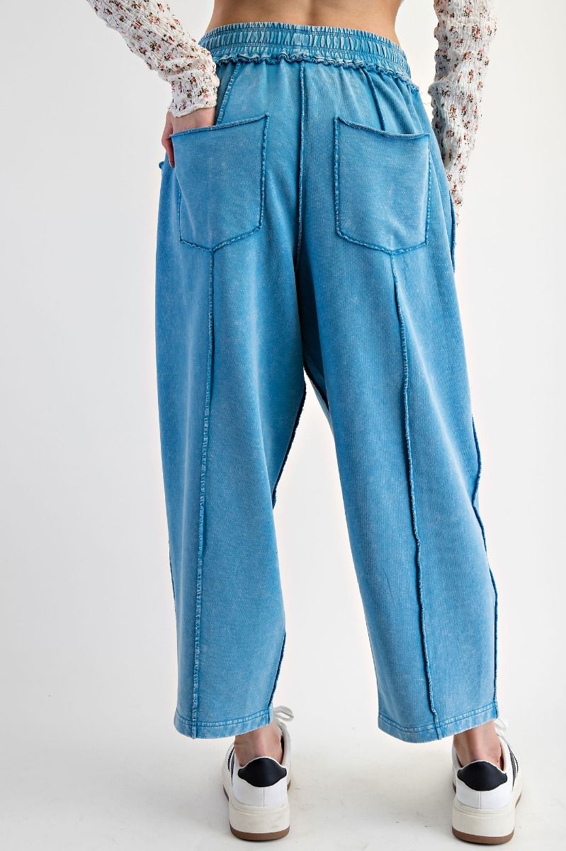 Phoenix Mineral Washed Barrel Pants