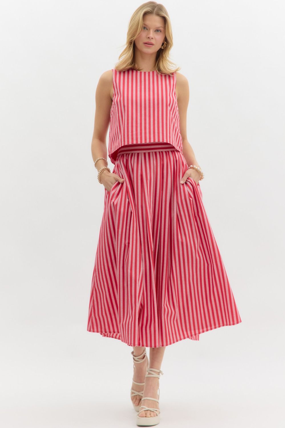 Pin It Down Striped Set