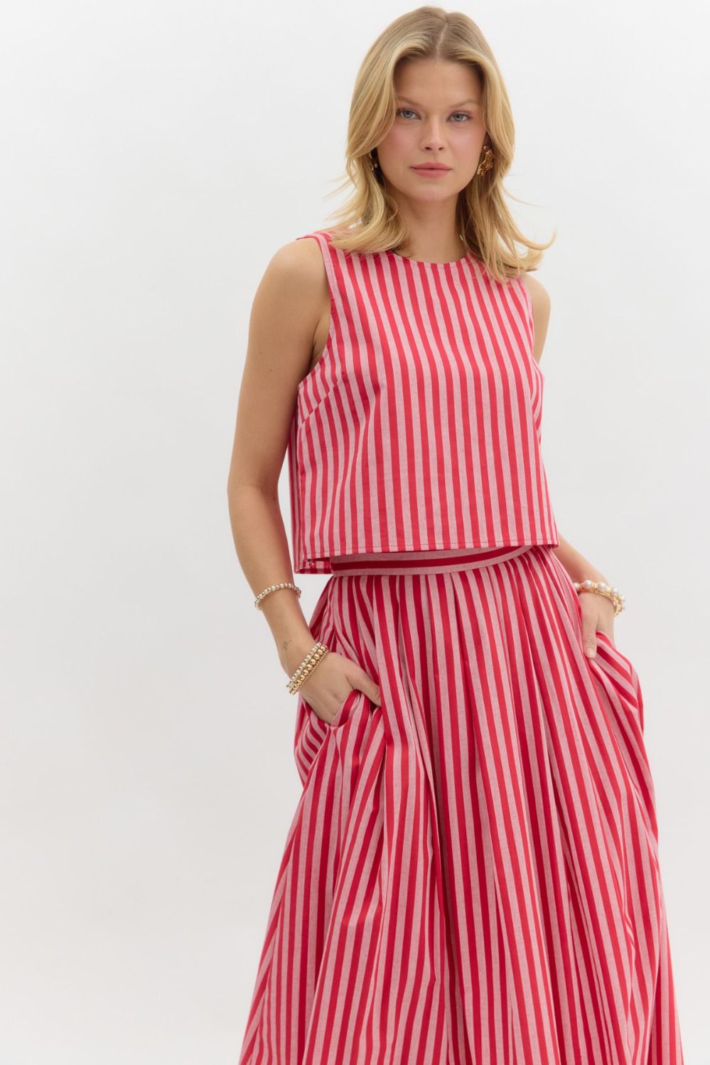 Pin It Down Striped Set