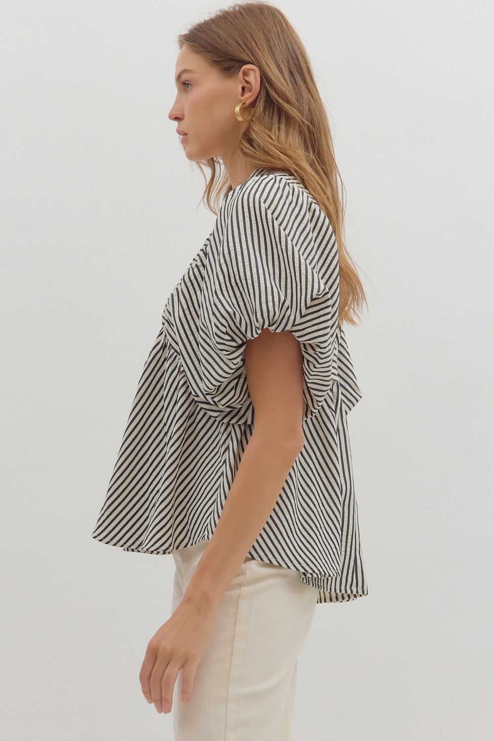 Dolman Drift Striped Top
