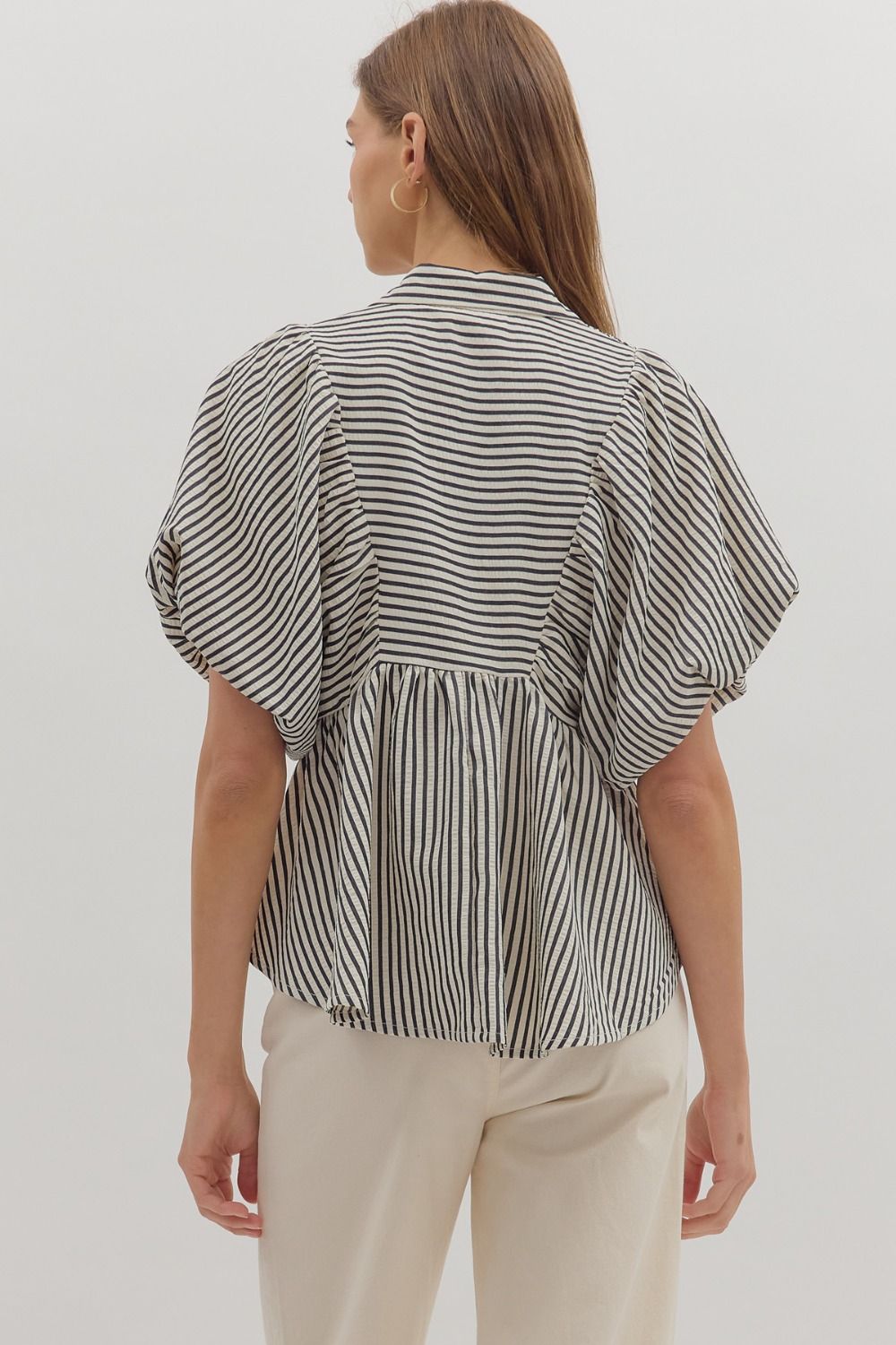 Dolman Drift Striped Top