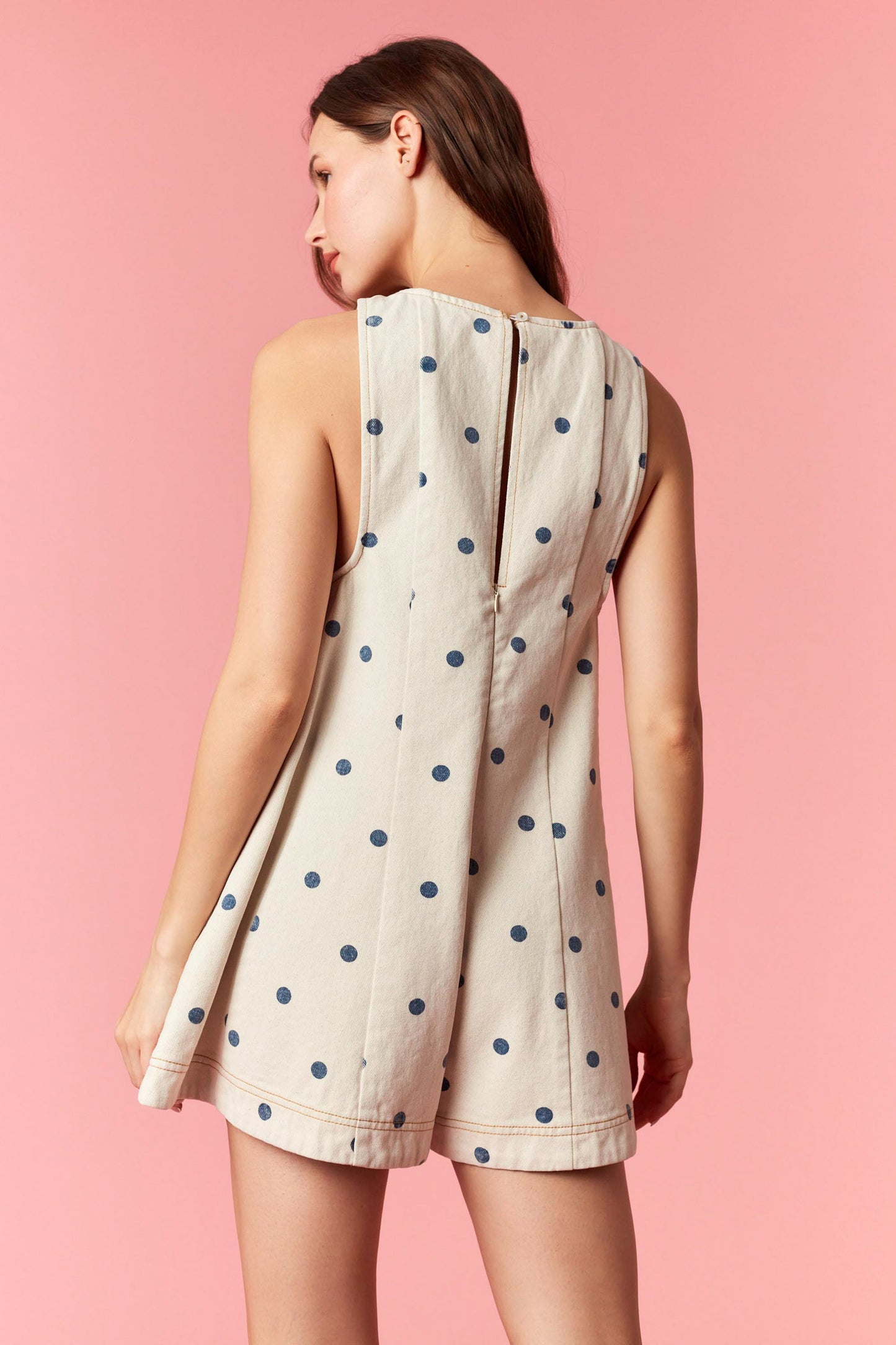 Playful in Polka Dots Romper