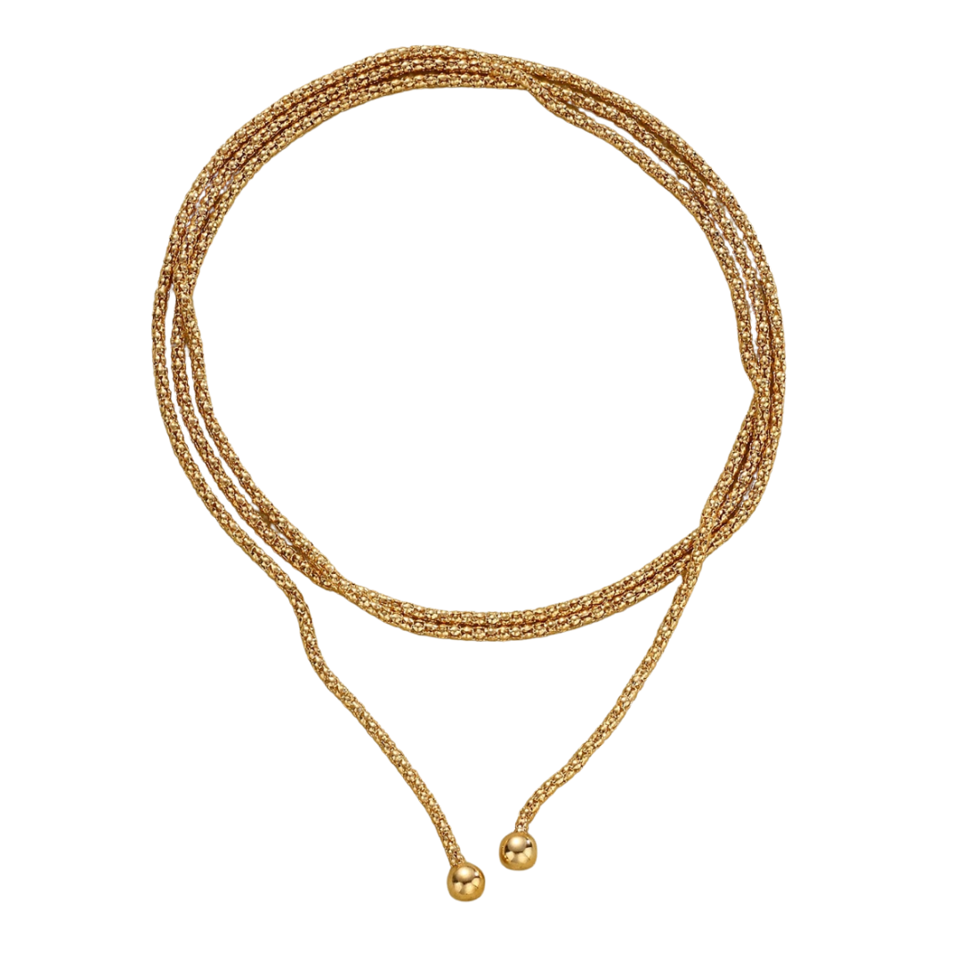 Sonya Gold Wrap Layering Necklace