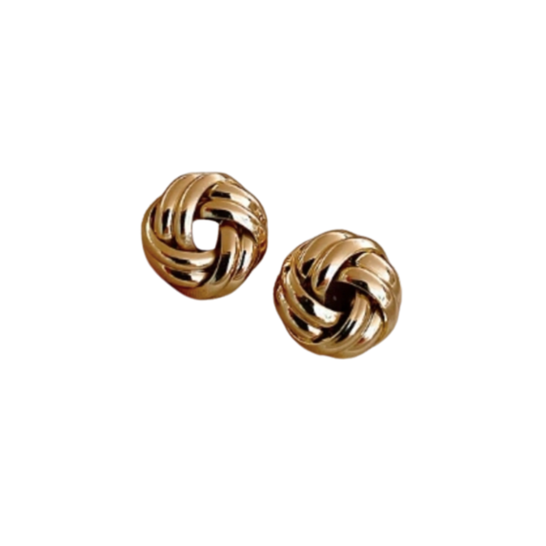 Tatum Twisted Knot Studs