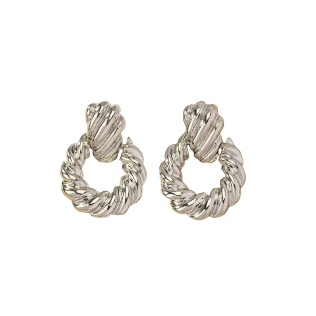 Lola Silver Rope Studs