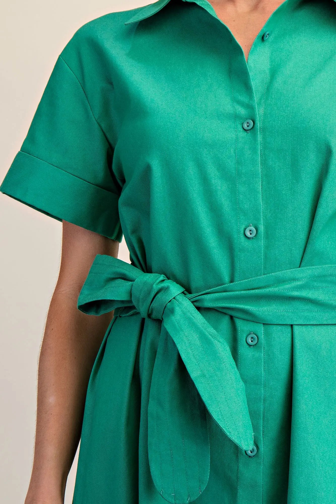 The Timeless Tie-Waist Midi Dress