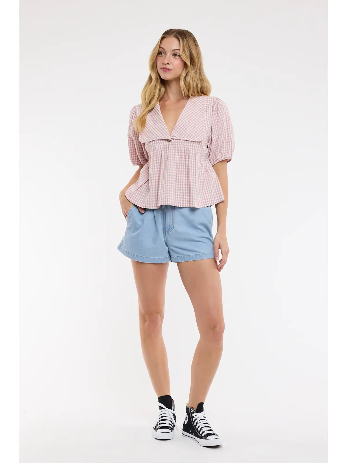 Collared in Confidence Top