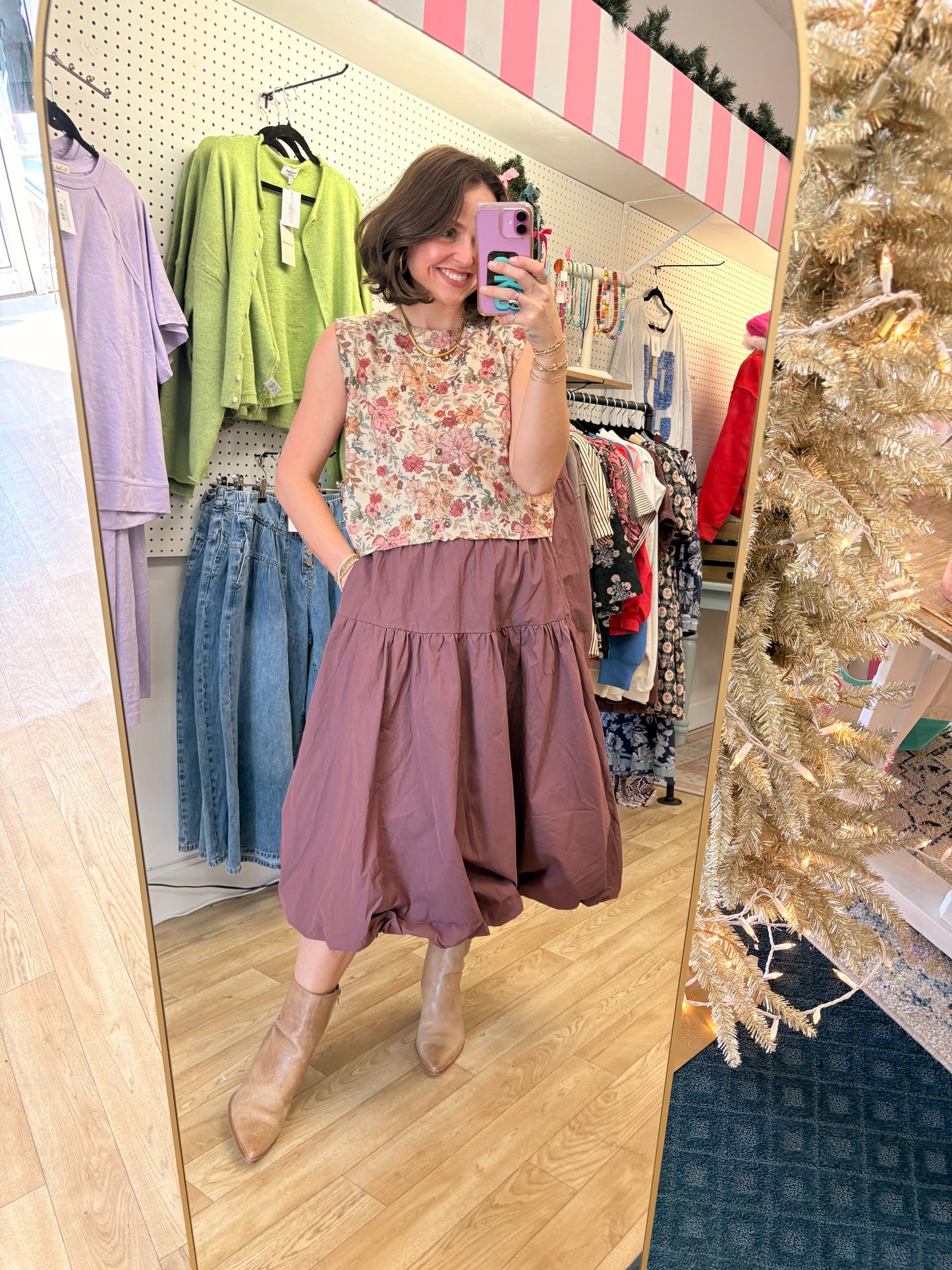 The Parachute Midi Skirt