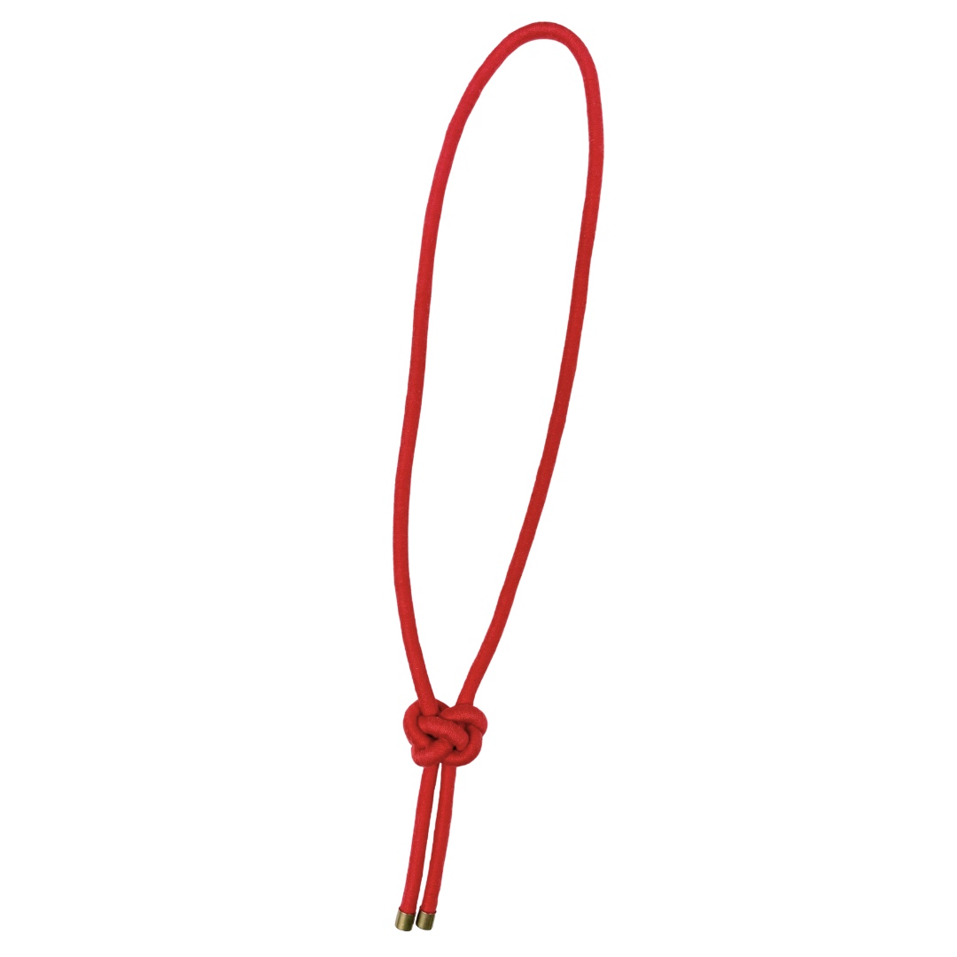 Sasha Lanyard Knot Textile Necklace