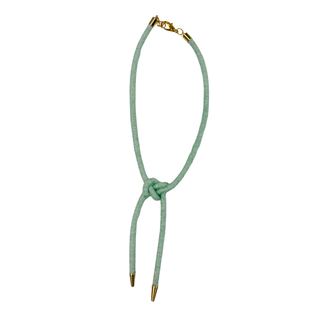 Tallulah Shoelace Square Knot Bolo
