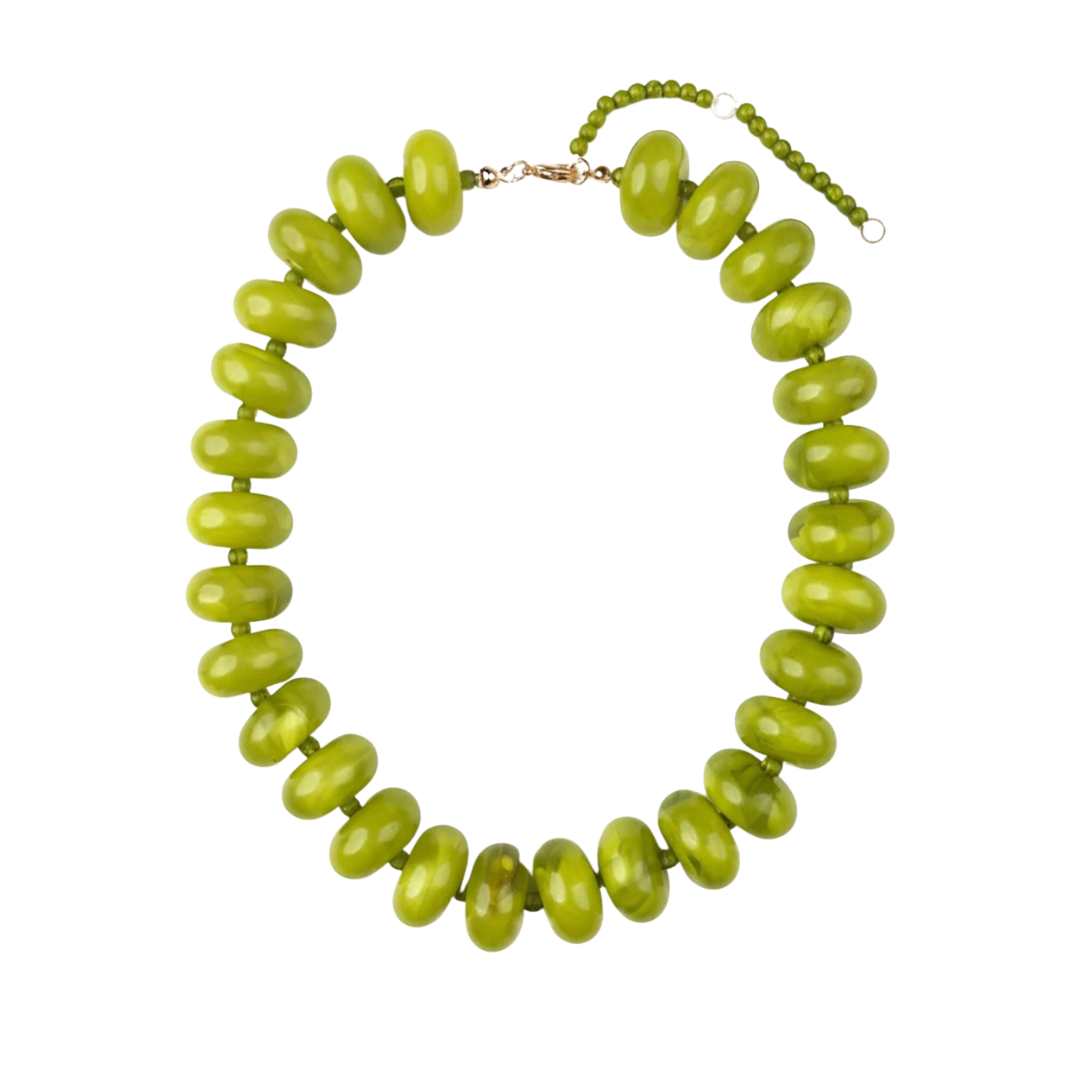 Ella Resin Beaded Necklace
