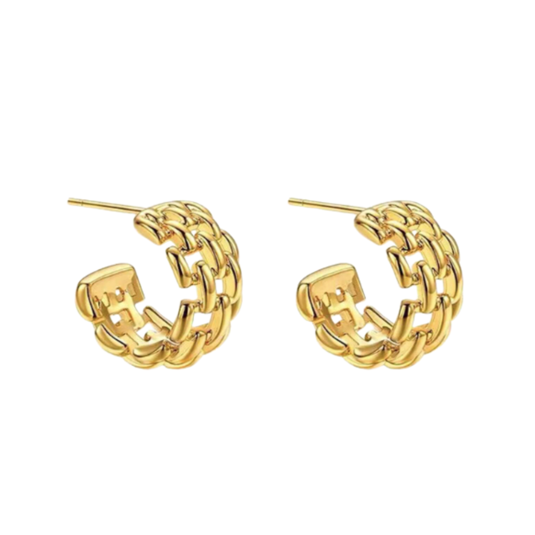 Quinn Chain Small Hoops