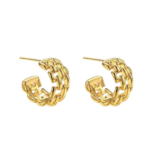 Quinn Chain Small Hoops