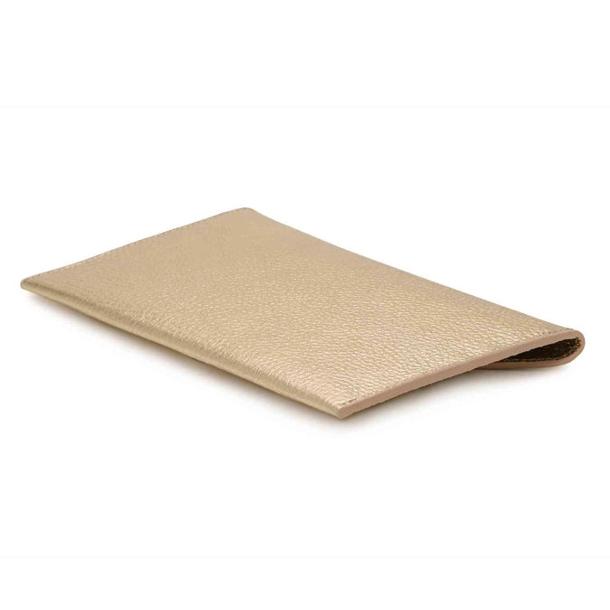 Gold Otto Angelino Leather Wallet