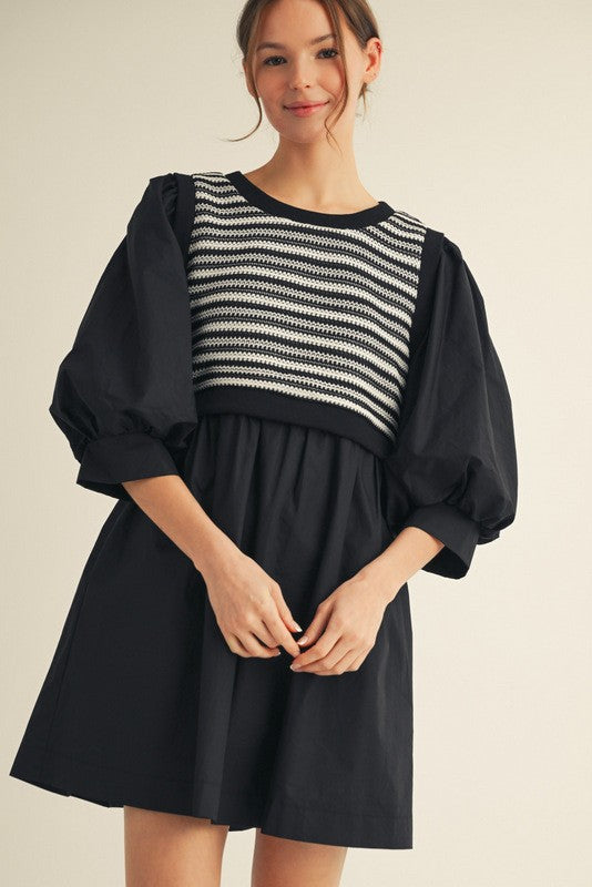 The Defined Darling Mini Dress