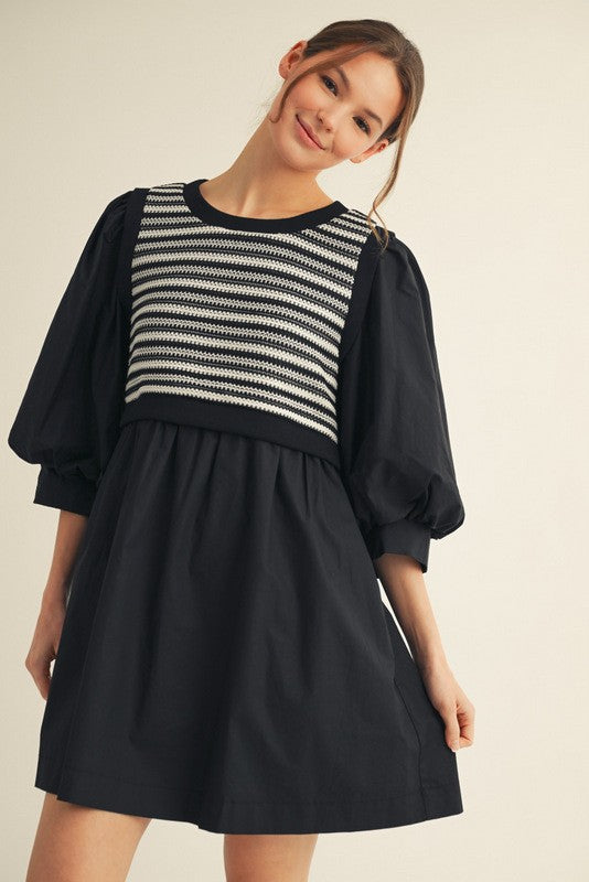 The Defined Darling Mini Dress