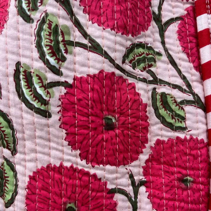 Petal Pouch Quilted Bag