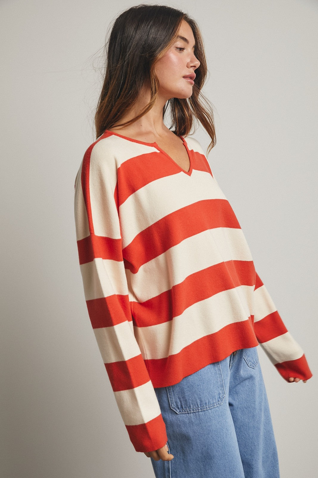 Harbor Knit Striped Sweater