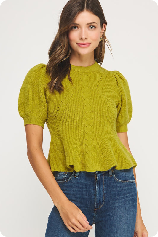 Soft Statement Knit Top