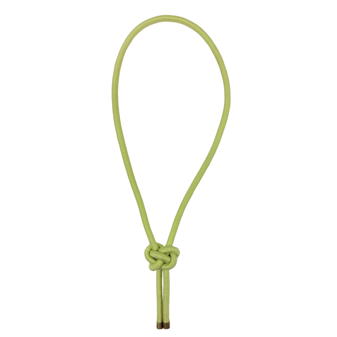 Sasha Lanyard Knot Textile Necklace