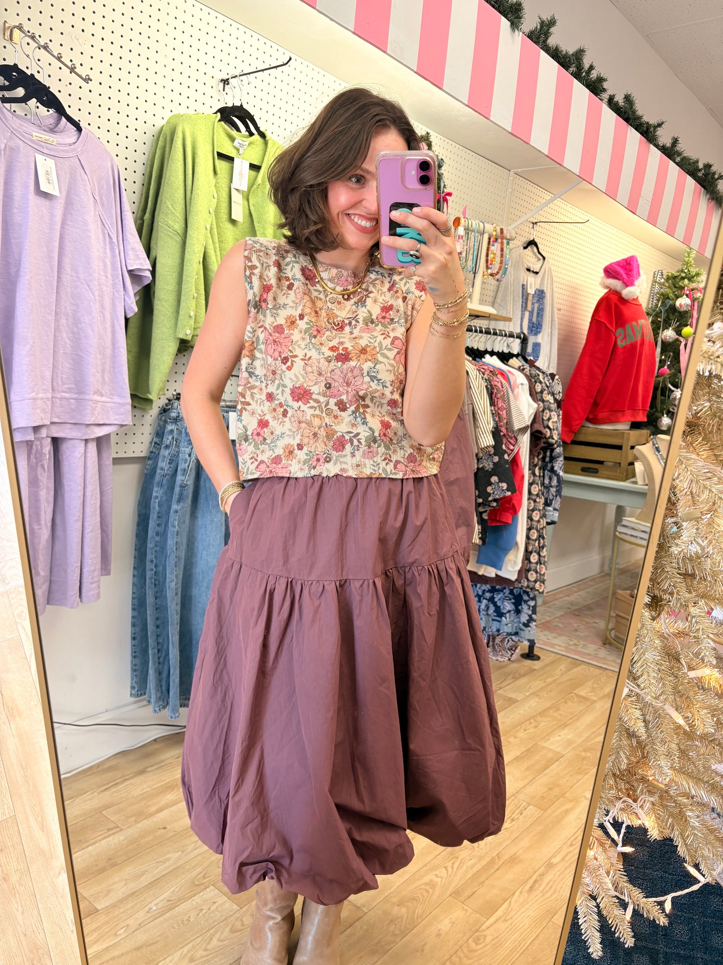 The Parachute Midi Skirt