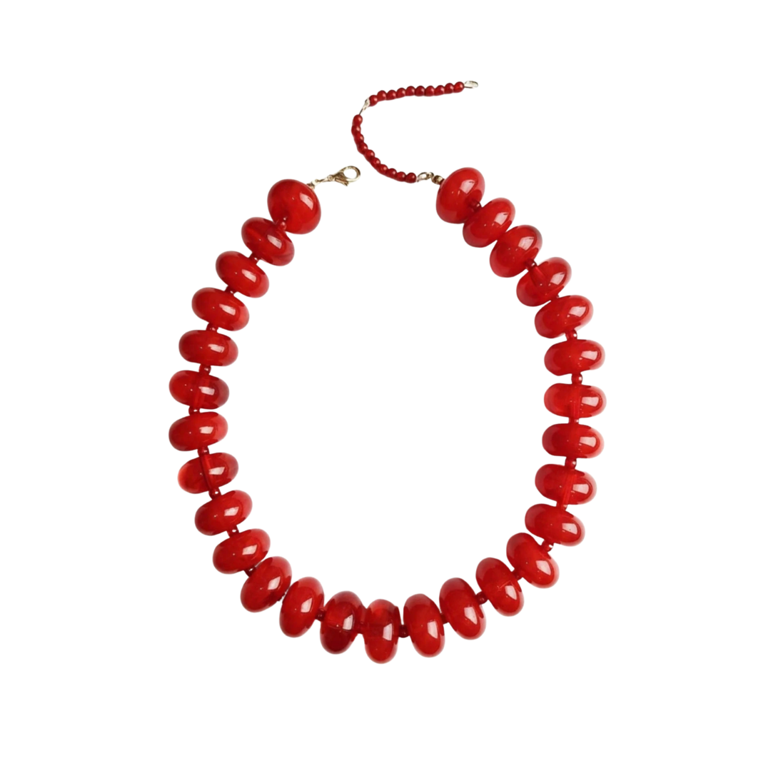 Ella Resin Beaded Necklace