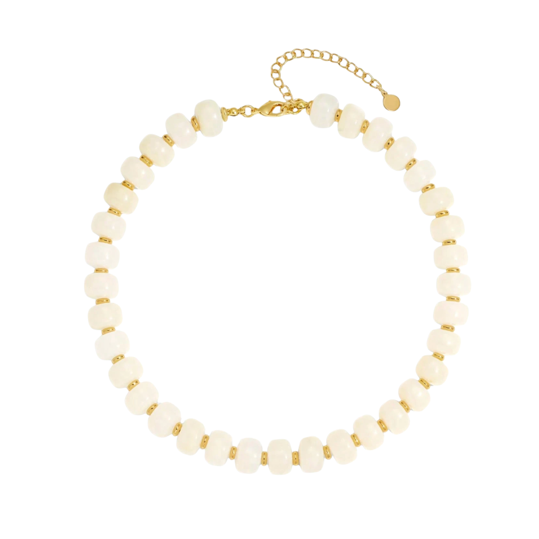 Kylah Beaded Resin Necklace