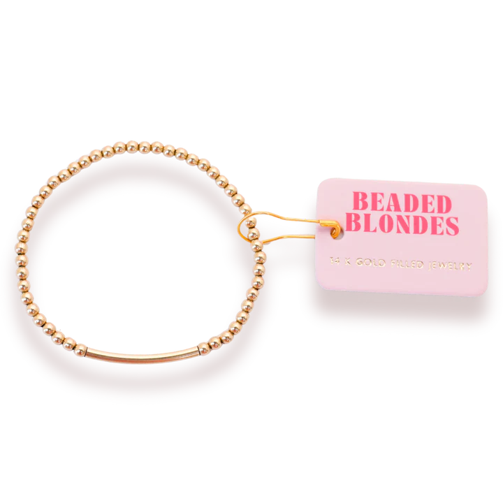 Bar Bracelet in Gold