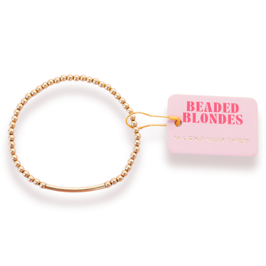 Bar Bracelet in Gold