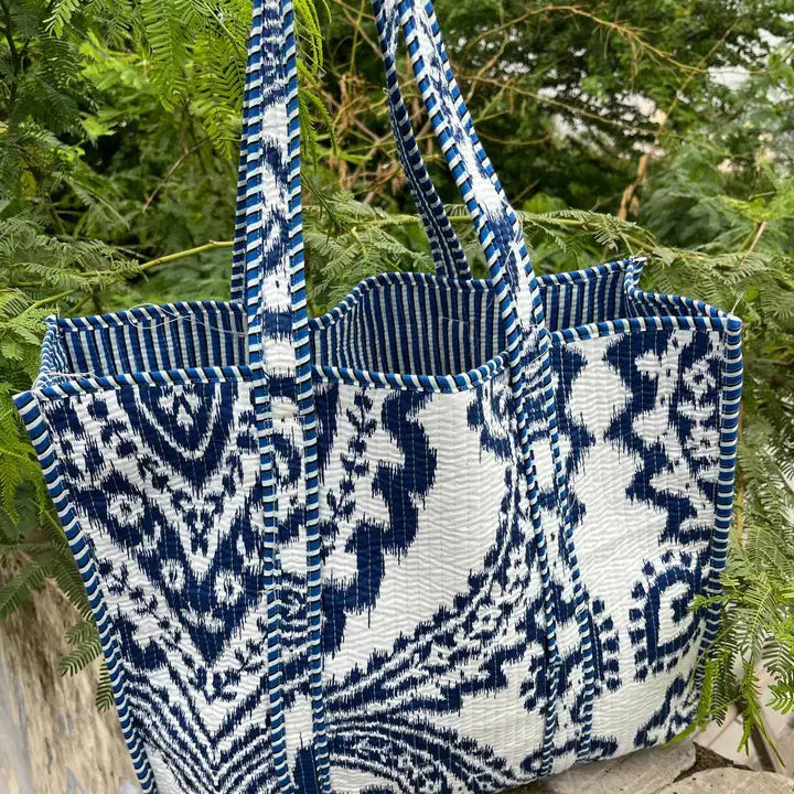 Quilted Keepsake Tote Bag