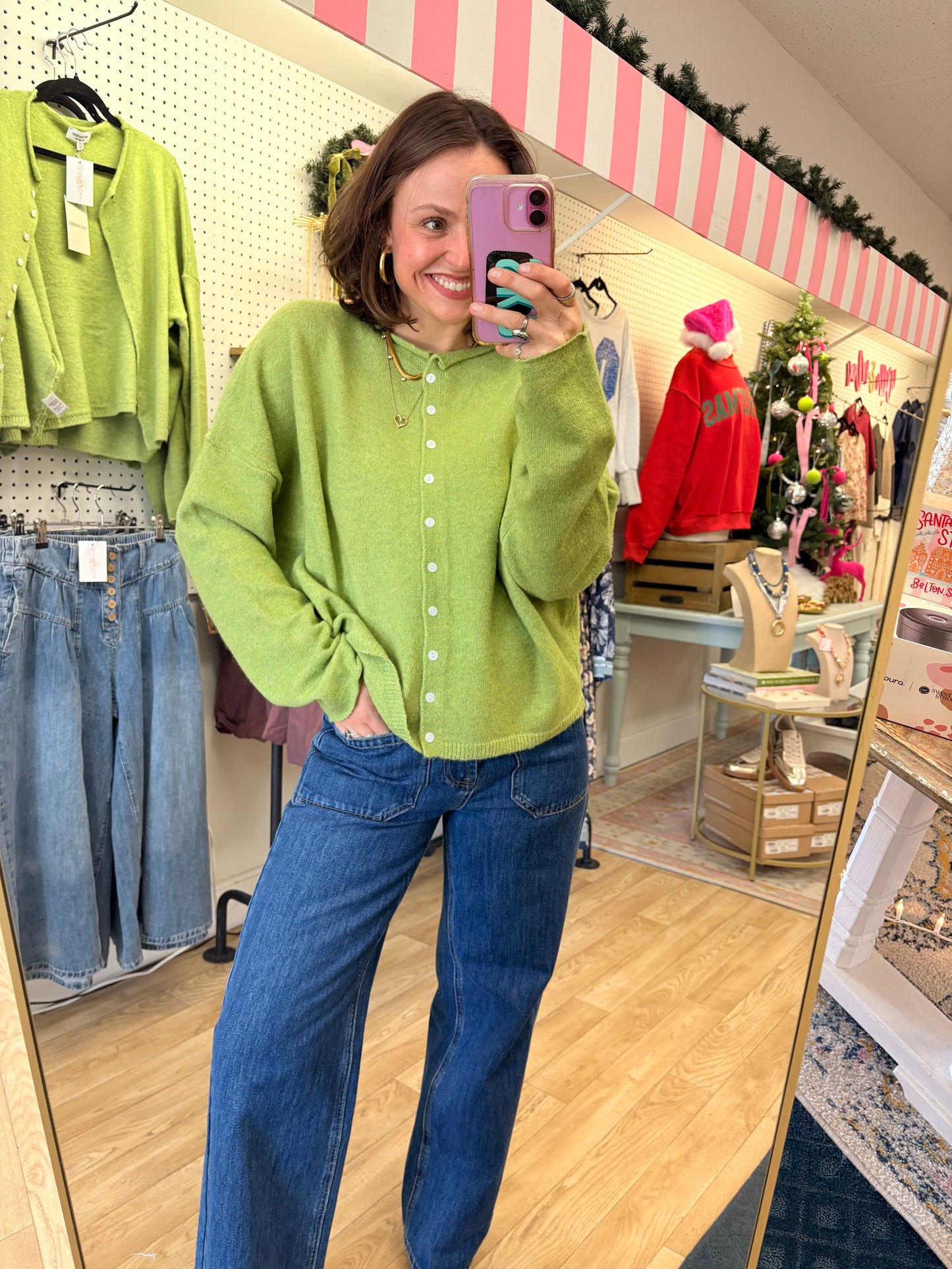 The Weekend Spread Button Down Cardigan