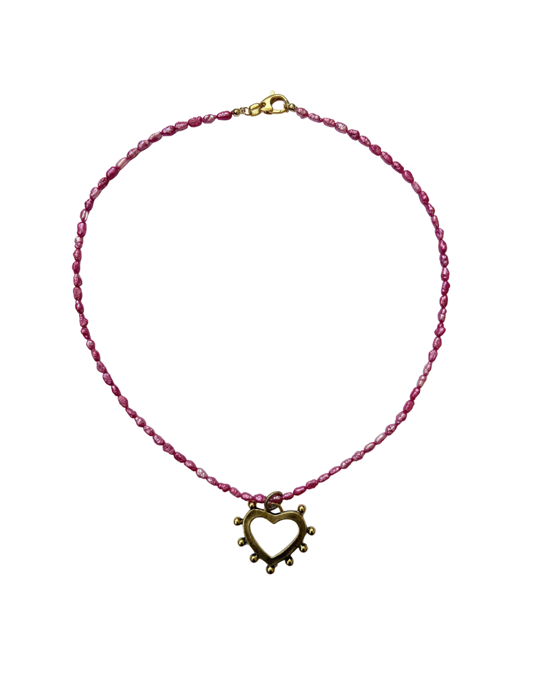 Georgia Necklace - Fandango Pink
