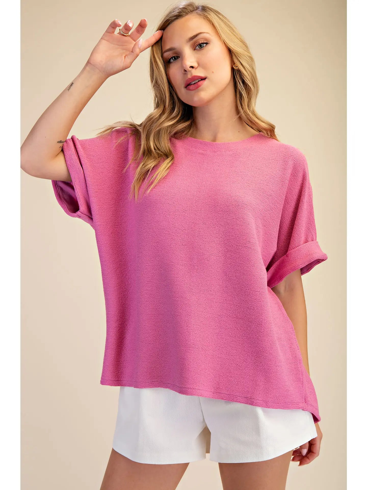 Comfort Cut Knit Top